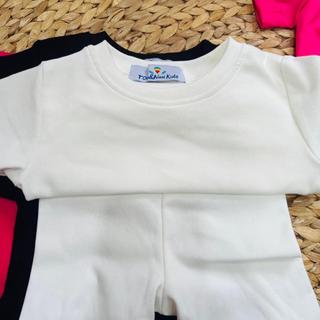 S16- Set áo thun cộc tay Croptop quần leggin đùi siêu cưng Form Ôm (BÉ TRÒN CAO TĂNG SIZE) - Size 8-30Kg
