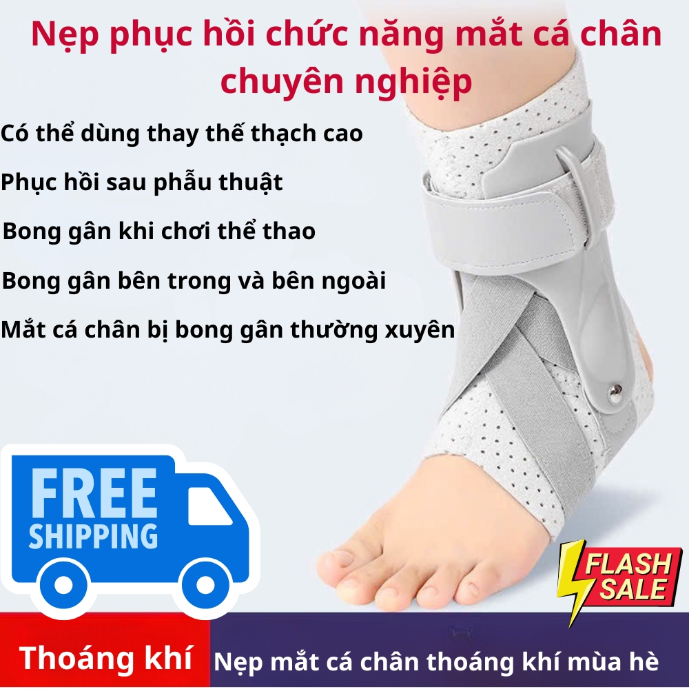 Nẹp cố định phục hồi mắt cá chân , bong gân , ngăn ngừa chấn thương