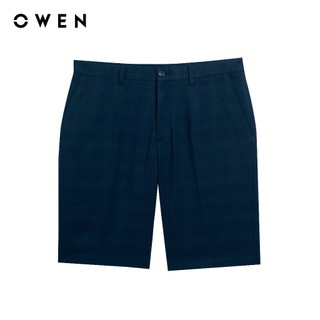 Owen - Quần short Trendy SV252508 màu Xanh tím than chất liệu Nano
