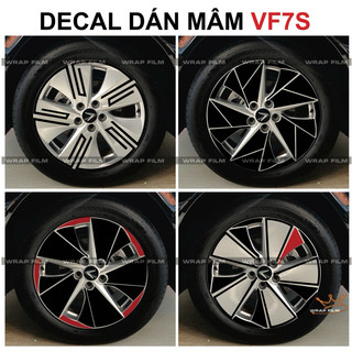 Decal dán mâm Vinfast VF7 PLUS - VF7 ECO, miếng dán bảo vệ màn VF7 Decal cao cấp không để lại keo khi bóc