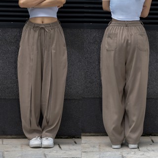 Quần Kaki158 Xếp Ly Ống Rộng Có Dây Rút GLADIMAX l Unisex Nam Nữ l Chất Vải Bền, Không Xù