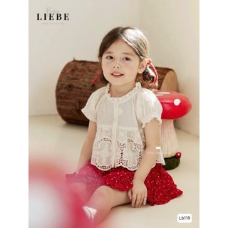 [B&G] Sét váy thô boi chân váy đỏ mùa hè dễ thương cho bé gái từ 10-42kg(2-11 tuổi)