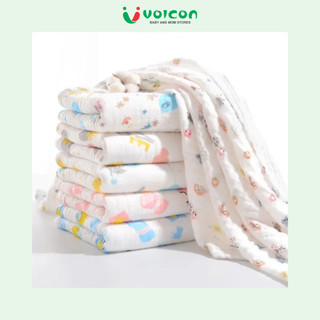 Khăn Tắm Xô Nhăn AC Top kids 6 lớp /110*110 Cho Bé