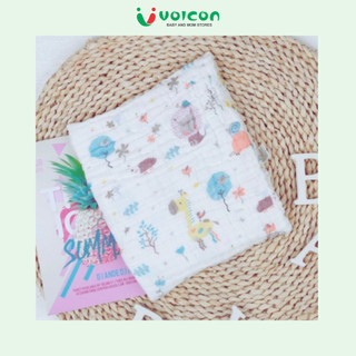 Khăn Tắm Xô Nhăn AC Top kids 6 lớp /110*110 Cho Bé