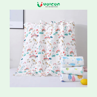 Khăn Tắm Xô Nhăn AC Top kids 6 lớp /110*110 Cho Bé