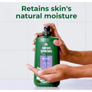 [MẪU MỚI 887ML] Sữa Tắm Gội Toàn Thân Nam IRISH SPRING 5IN1 For Men 887ML Made in Mexico - CÔ THƯ MARKET