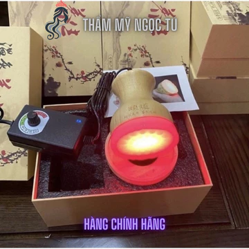 Cốc Nhiệt Hồng Quang Có Đèn Hồng Ngoại,Cốc Hồng Quang Thần Cứu, Massage Body Máy Đả Thông Kinh Lạc Có Đèn Hồng Ngoại