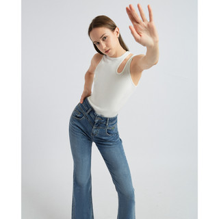 Áo thun ba lỗ J-P Fashion cắt xẻ táo bạo 10107364