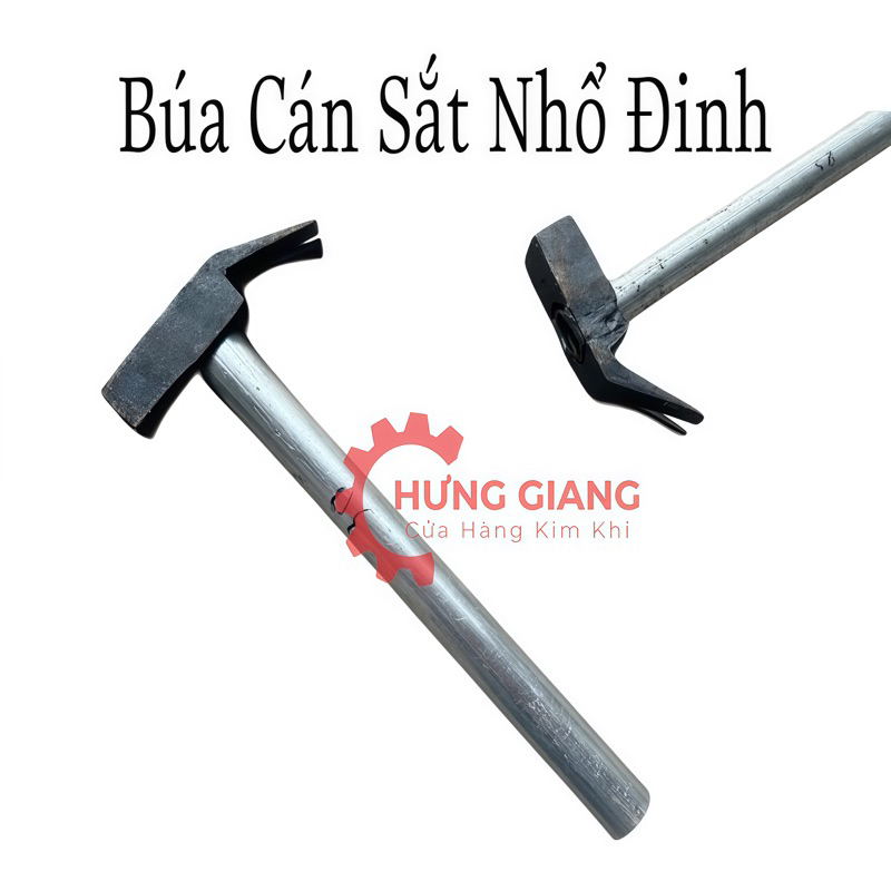 Búa Nhổ Đinh Cán Tuýp Sắt Các Cỡ Chuyên Dụng
