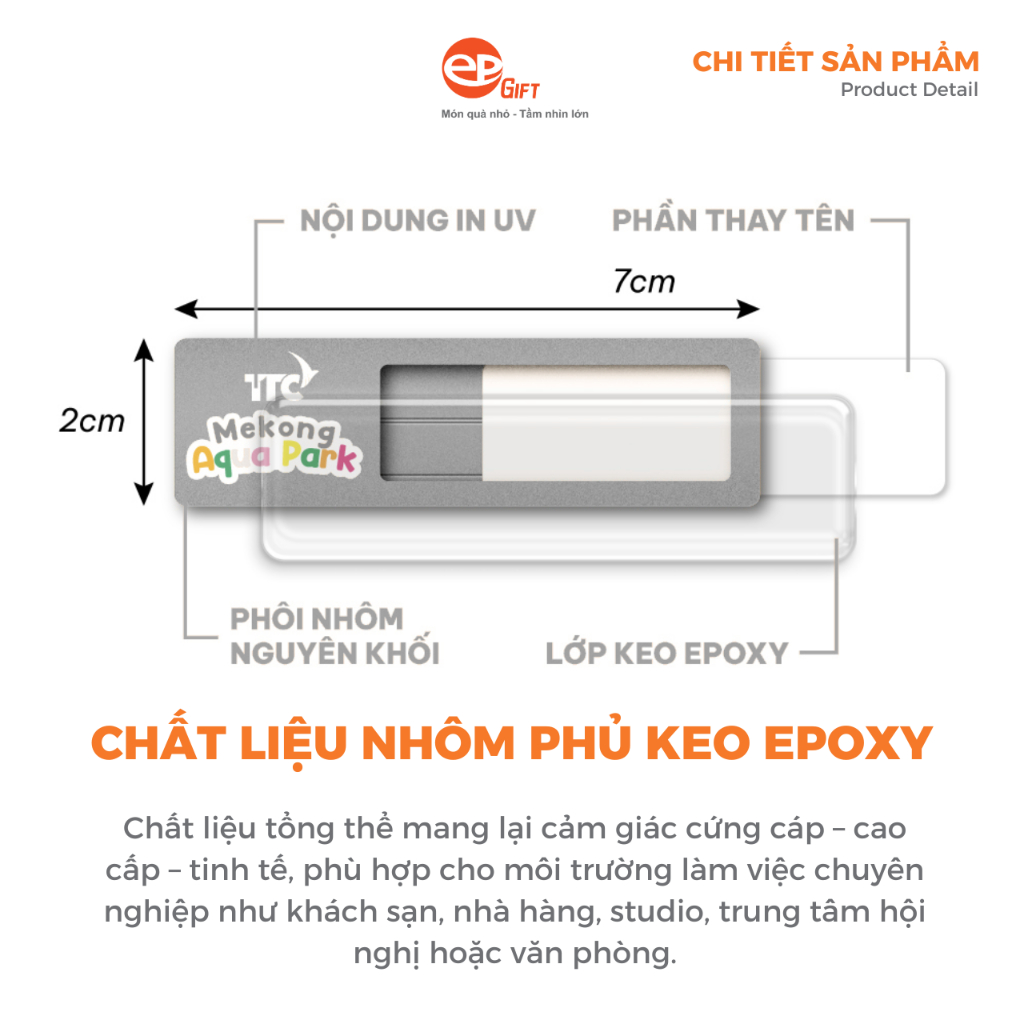 Phôi Bảng Tên Nhân Viên 20 Bằng Kim Loại Hợp Kim Nhôm Kèm Phụ Kiện Nam Châm Hoặc Kim Cài