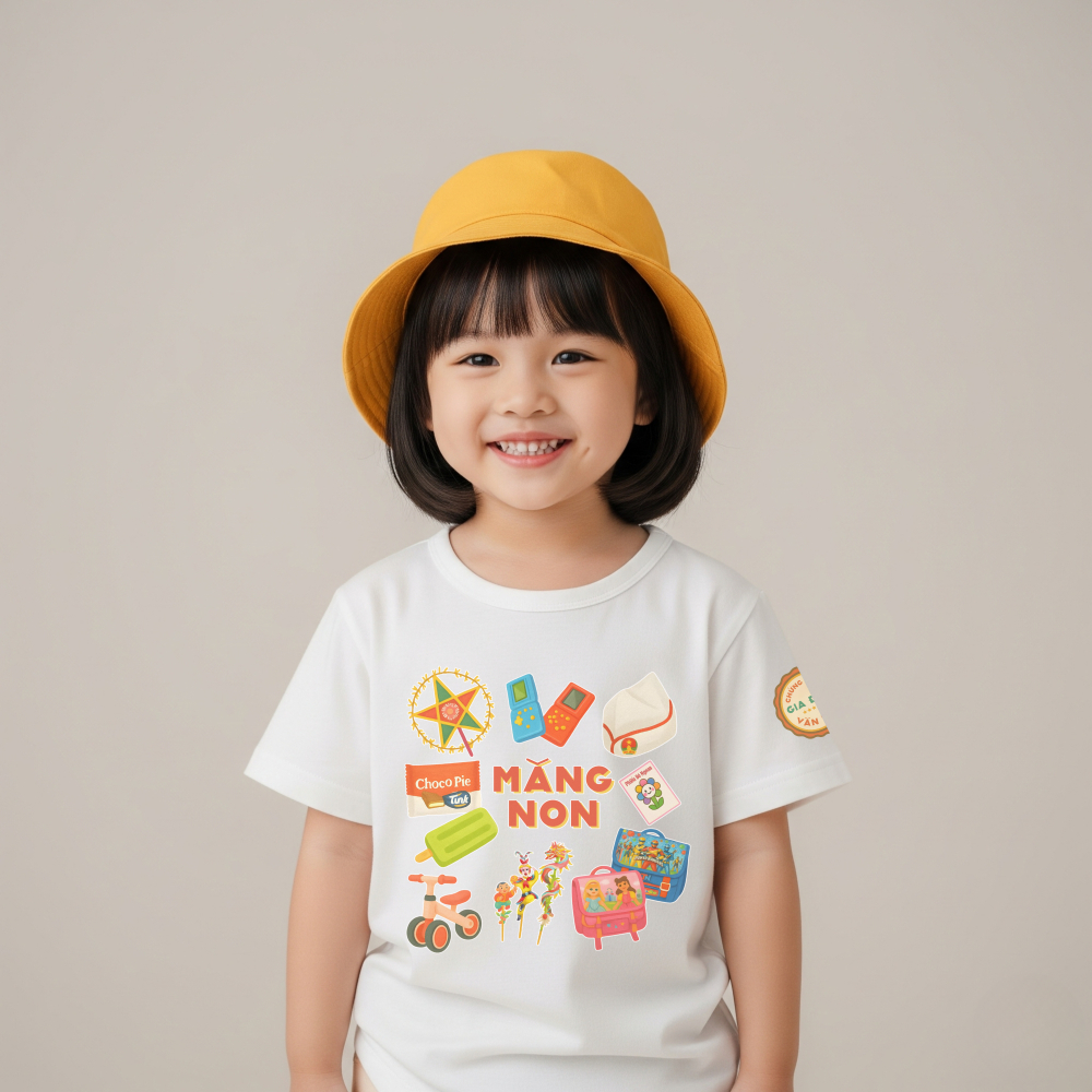Áo thun Oversize cotton unisex nam nữ Goodore BST Gia Đình Văn Hóa mẫu Măng Non thoáng mát năng động