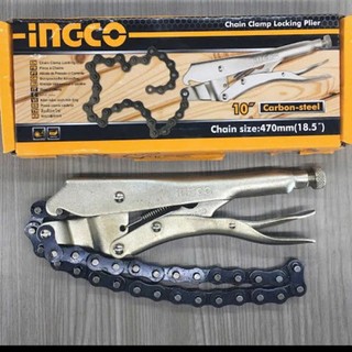 ĐỒ NGHỀ INGCO Kềm bấm xích mở ống 10 inch HCLP0210