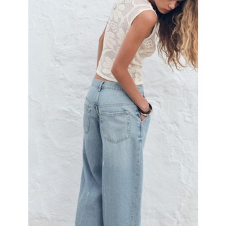 Zara made in Morocco đủ tag Áo gile trắng 2 lớp vải thanh lịch