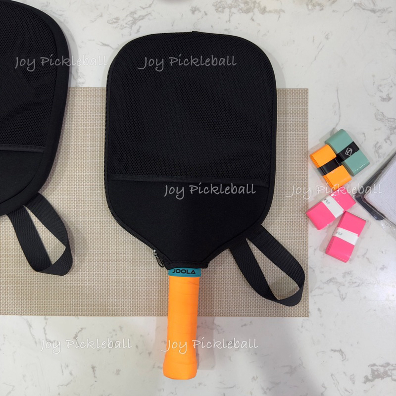 [HỎA TỐC] 𝐁𝐚𝐨 𝐋𝐮̛𝐨̛́𝐢 𝐜𝐨́ 𝐌𝐨́𝐜 𝐓𝐫𝐞𝐨 đựng vợt PICKLEBALL, Bao Vợt bảo vệ mặt vợt ngăn lưới có quai treo, Bao đen trơn