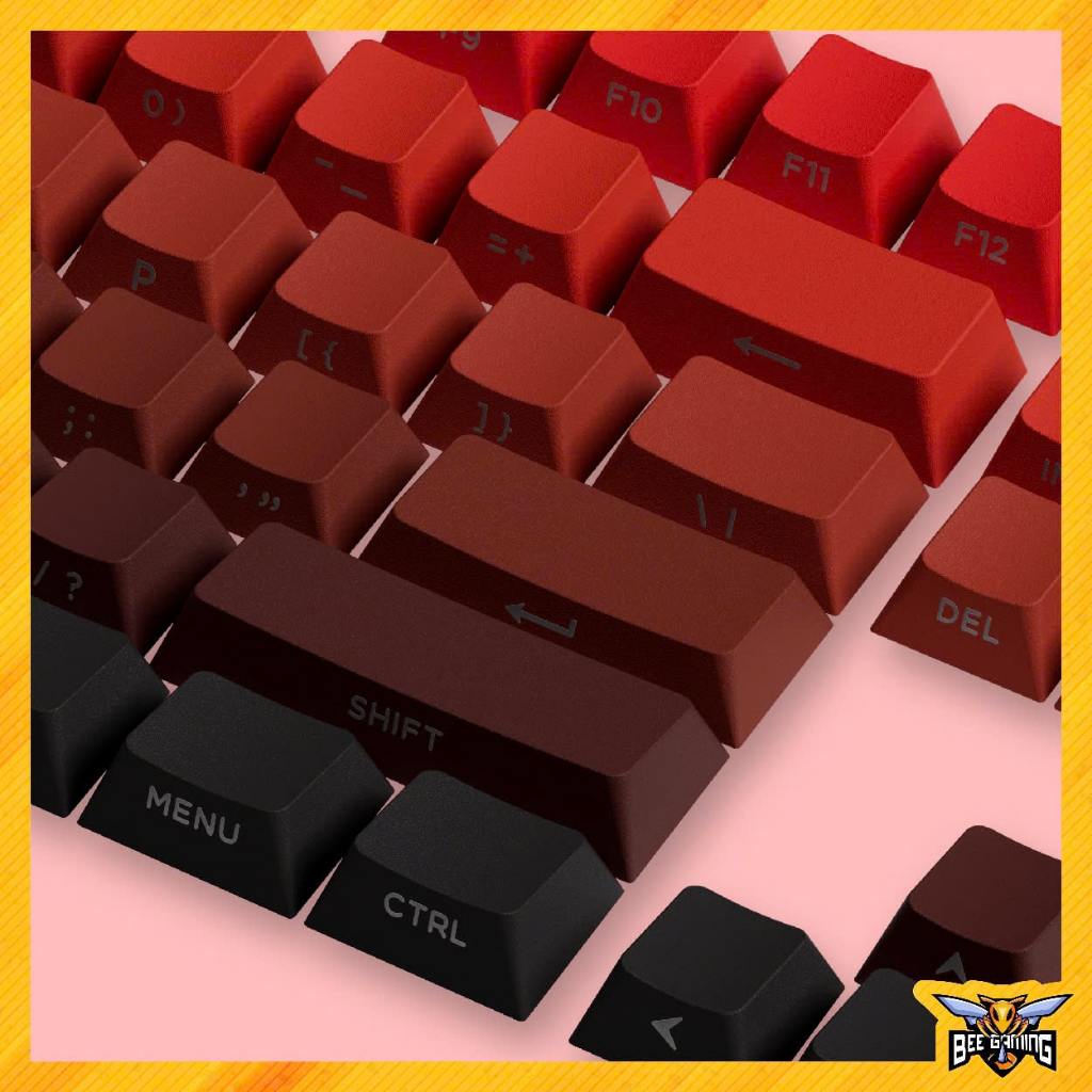 Bộ keycap AKKO x Veekos - Blaze Gradient (PBT Double-Shot /Cherry Profile / 135 nút) | BigBuy360 - bigbuy360.vn