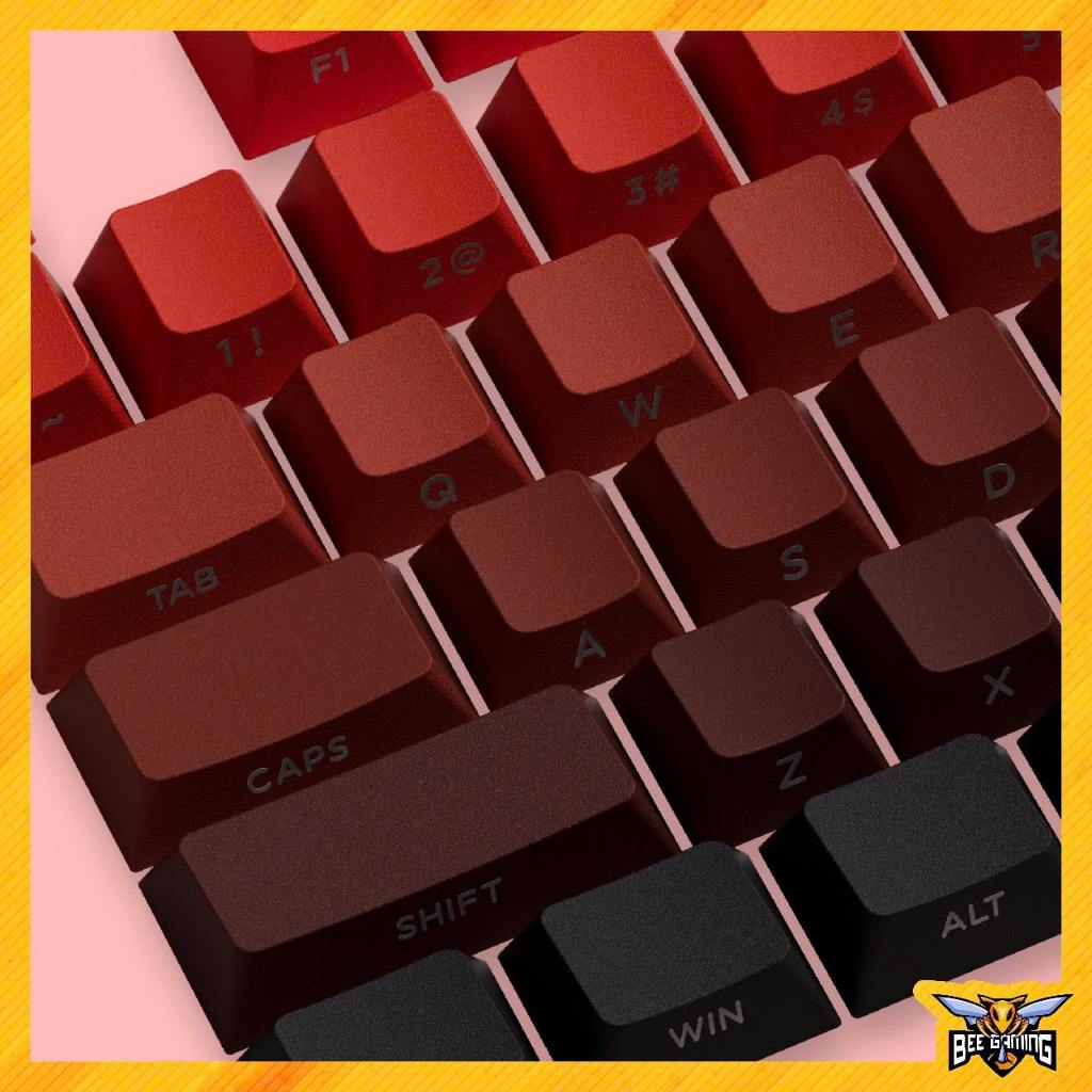 Bộ keycap AKKO x Veekos - Blaze Gradient (PBT Double-Shot /Cherry Profile / 135 nút) | BigBuy360 - bigbuy360.vn