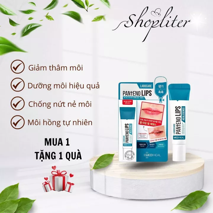 Dưỡng môi Mediheal Labocare Panteno Lips son dưỡng môi khử thâm môi làm hồng môi dưỡng ẩm môi