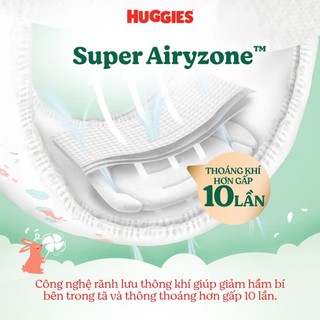 Tã quần HUGGIES AIRSOFT mềm mịn, thoáng khí