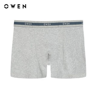 Owen - Quần lót QLB242507 màu Xám chất liệu Cotton Spandex
