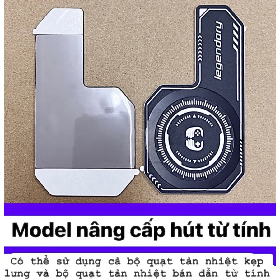 Miếng Dán Từ Tính Chữ L Th Shops- Hỗ Trợ Dẫn Nhiệt Mở Rộng Cho Điện Thoại