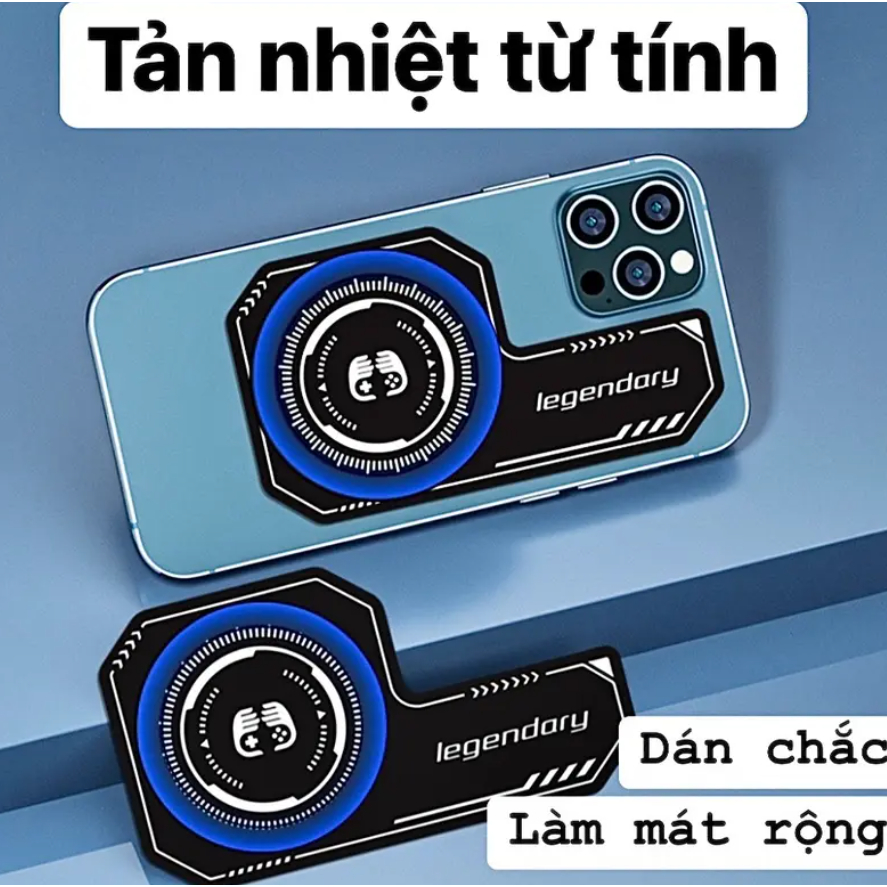 Miếng Dán Từ Tính Chữ L Th Shops- Hỗ Trợ Dẫn Nhiệt Mở Rộng Cho Điện Thoại