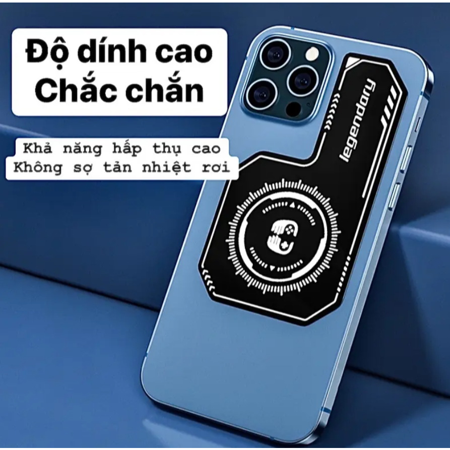 Miếng Dán Từ Tính Chữ L Th Shops- Hỗ Trợ Dẫn Nhiệt Mở Rộng Cho Điện Thoại