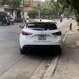 Đuôi Gió Mazda 2 ,Mazda3 Hatchback Làm Từ Chất Liệu Nhựa ABS Cao Cấp