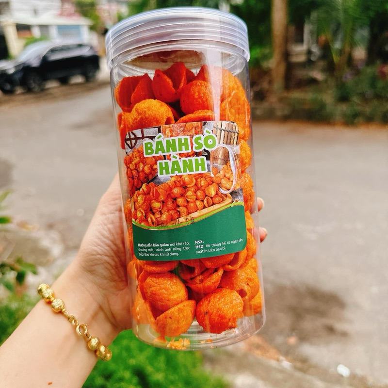 Bánh Sò Hành/ Ốc Hành hàng cty loại 1 hộp 210gr