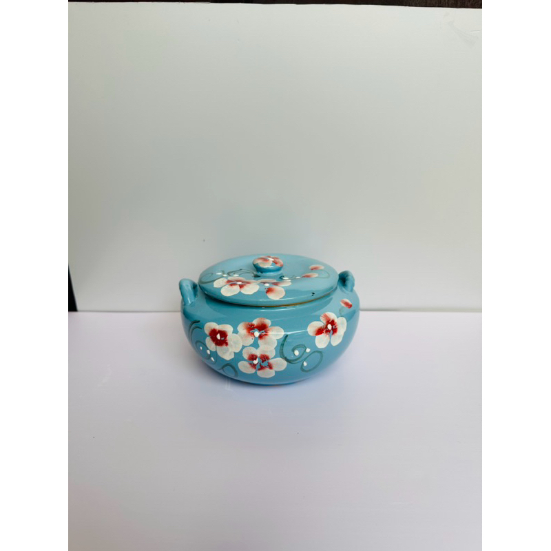 Âu Hũ Đựng Mỡ Đựng Muối Đựng Mẻ, Muối Dưa Muối Cà Muối Kimchi Hoạ Tiết Ngộ Nghĩnh Gốm Sứ Bát Tràng