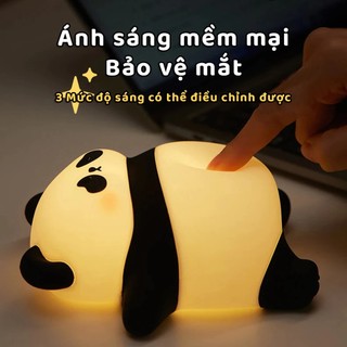 Đèn ngủ Panda Gấu Trúc siêu dễ thương, đèn ngủ để bàn, quà tặng đáng yêu