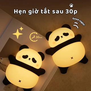 Đèn ngủ Panda Gấu Trúc siêu dễ thương, đèn ngủ để bàn, quà tặng đáng yêu