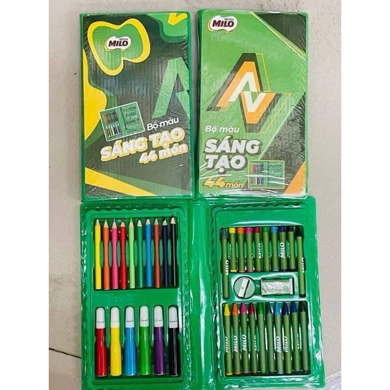 Bộ tô màu 44món (Qt Milo)