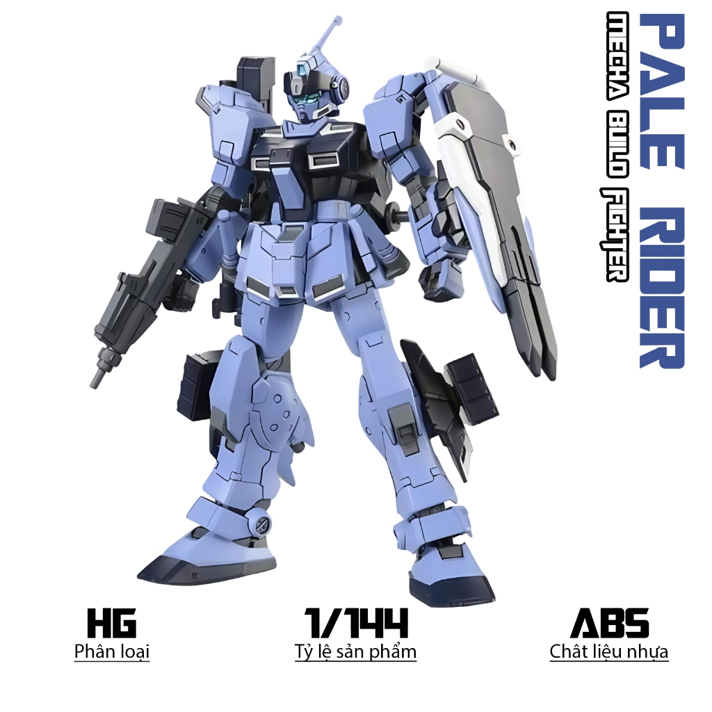 Mô hình HG Pale Rider, 1/144 Mobile Suit, Đồ chơi lắp ráp nhựa | Shopee ...