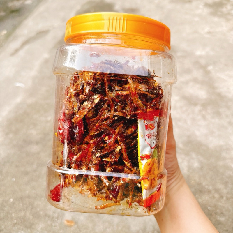 CÁ CƠM RIM TỎI ỚT Đặc Sản Phú Yên - Hộp 250G/300G/500G