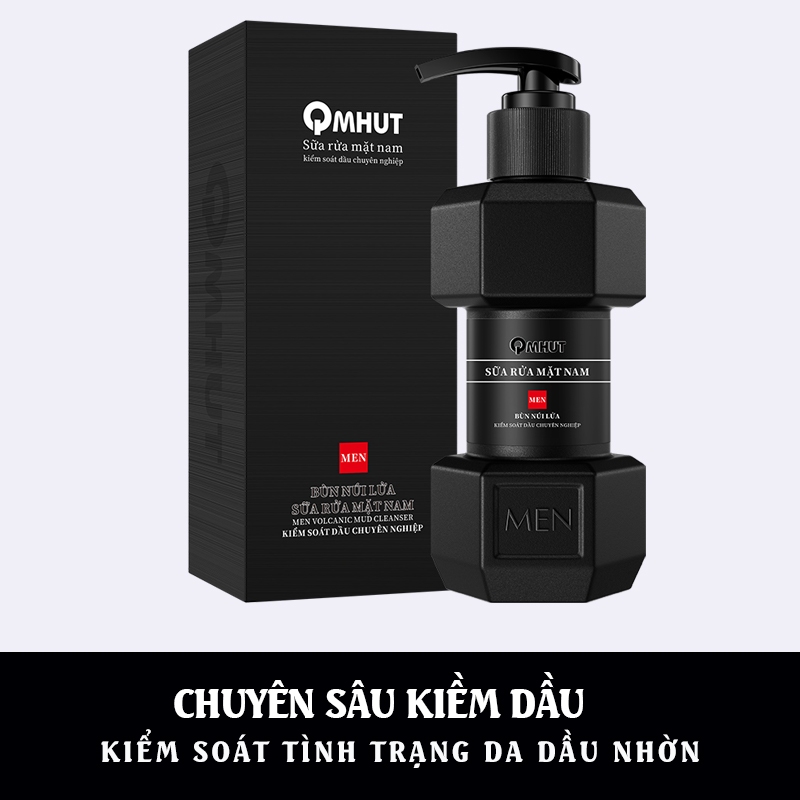 🎁【 Mua 1 Tặng 1】Sữa Rửa Mặt Nam Da Dầu Hỗ Trợ Ngừa Mụn 150g Axit Salicylic Tràm Trà 0.5% Dưỡng Sáng Sạch sâu Da Dầu Mụn