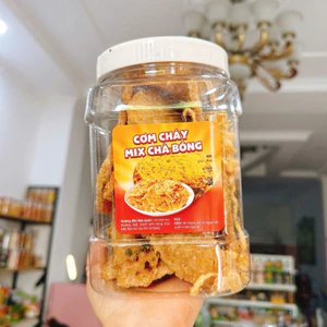 Cơm Cháy Chiên Mắm Hành Lắc Chà Bông - Hộp 500gr