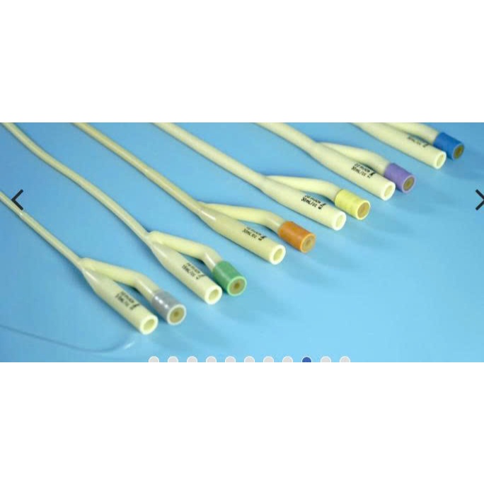 Hộp 10 sợi dây Ống Thông Tiểu Foley 2 Nhánh Các Số