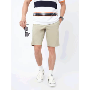 Quần Short Khaki VIETTIEN SMART CASUAL vải Cotton phom REGULAR VT00000441