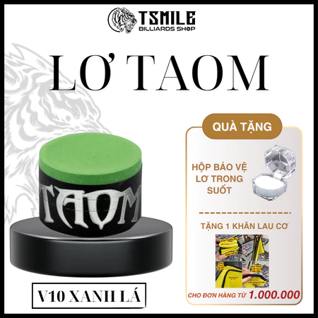 Lơ Taom V10 Green + Tặng Kèm 1 Hộp Đựng Lơ Trong Suốt