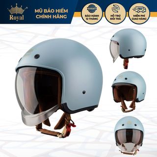 Mũ Bảo Hiểm 3/4 Royal M139 Kính Âm Chính Hãng | Nam Nữ Đi Xe Máy Phượt | BH 12 Tháng Tại NSX