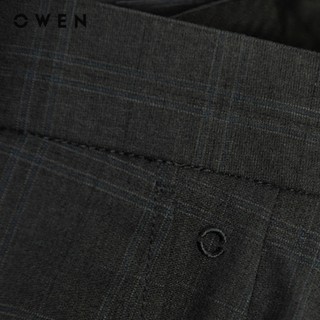 Owen - Quần tây Slim Fit QS252427 màu Xám đậm chất liệu TR Spandex