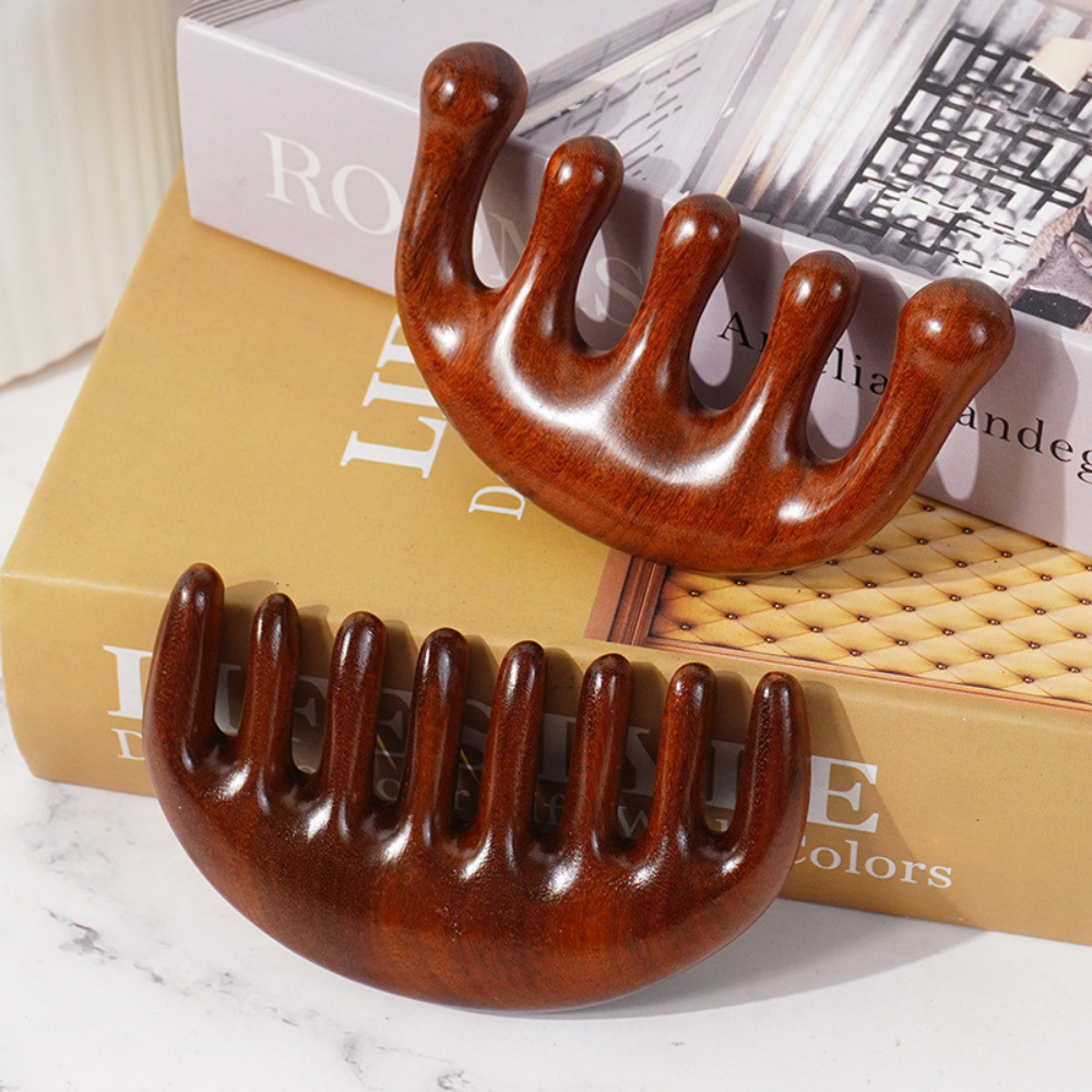 Lược Gỗ Hương Massage Da Đầu, Nhất Huyệt Đạo Thư Giãn Sử Dụng Tiện Lợi Cho Cá Nhân, Spa Dưỡng Sinh