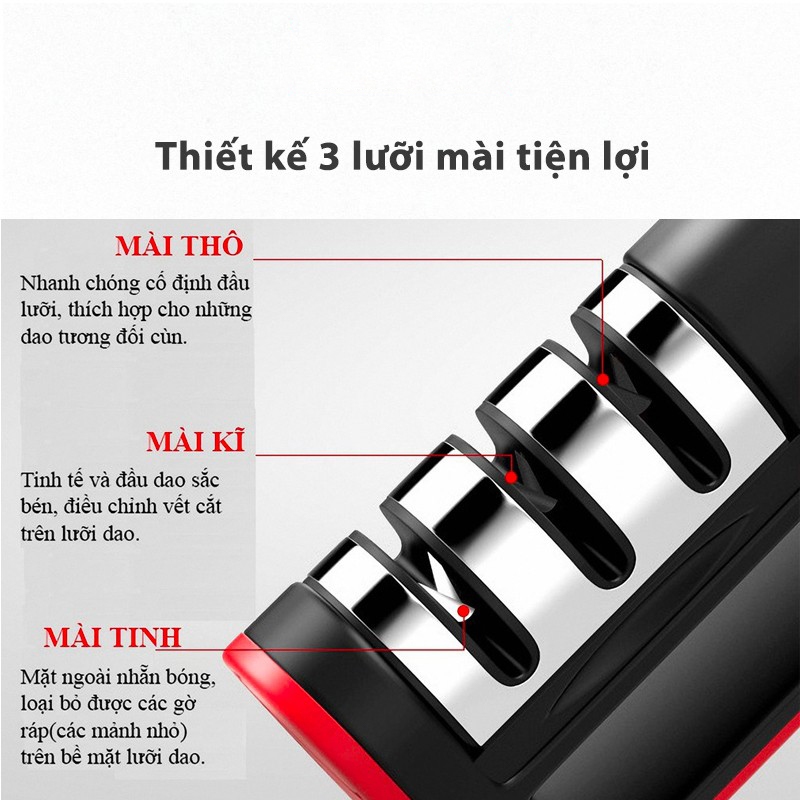 Máy Mài Dao Cầm Tay Gia Dụng Đá Mài Nhanh Dụng Cụ Đánh Bóng Nhà Bếp Đa Chức Năng