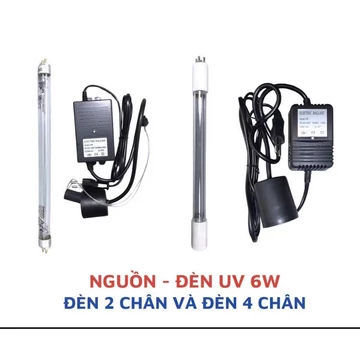 Nguồn - Bóng UV 6W , 11W - Dùng thay thế cho đèn UV trong máy lọc nước RO