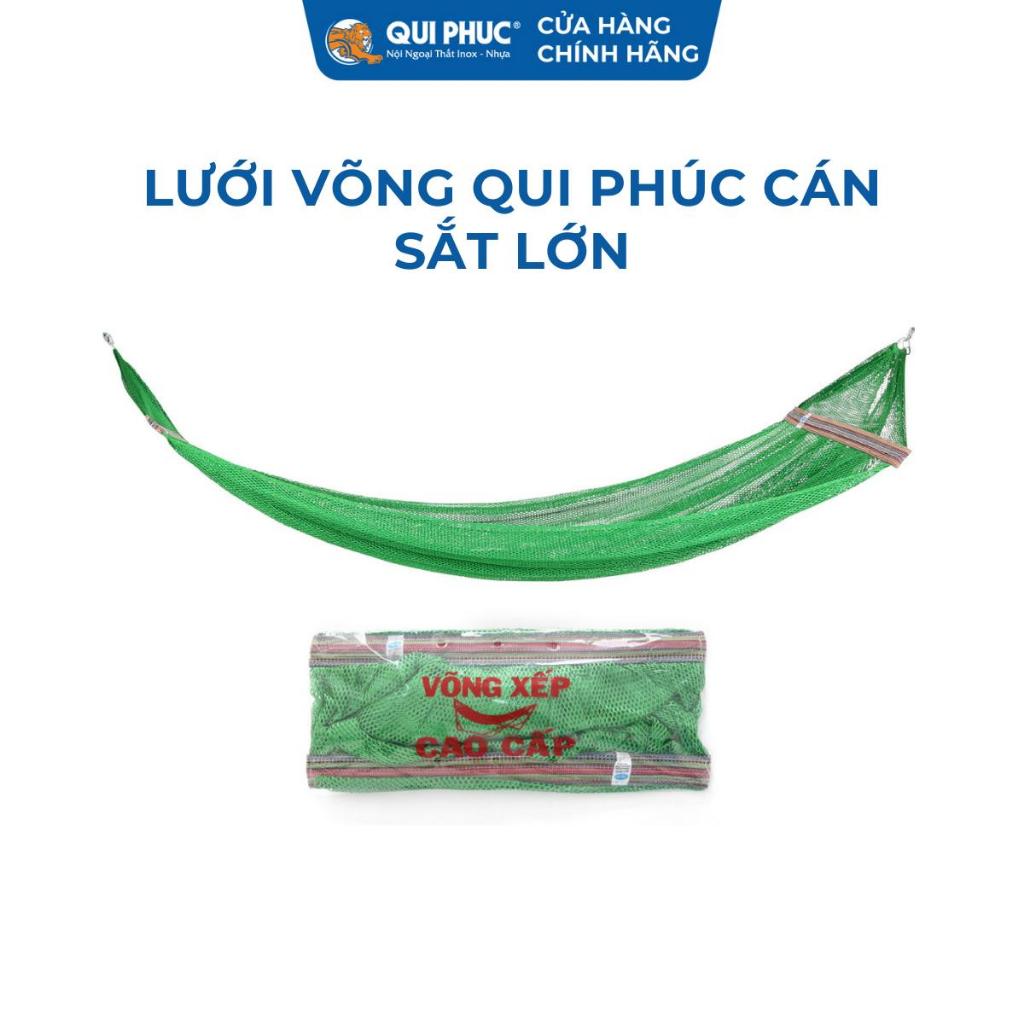 Lưới võng QUI PHÚC, kích thước lớn, nhiều màu, thoáng mát, chịu tải 150kg