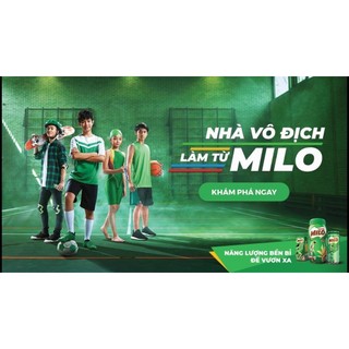 [LỐC 8 HỘP] Sữa Lúa Mạch Milo Nestlé 165ML Thái Lan - CÔ THƯ MARKET