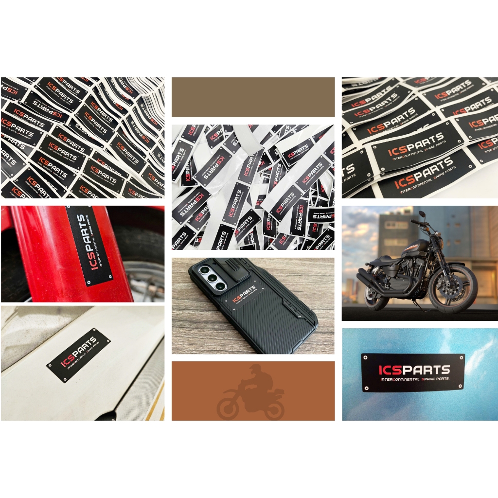 Tem Sticker Icsparts cao cấp dán trang trí | Shopee Việt Nam