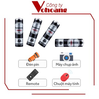 Pin tiểu AA loại tốt Panasonic R6NT - Vỉ 4 viên
