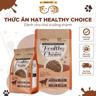 Thức Ăn Hạt Healthy Choice Dành Cho Chó Trưởng Thành Giống Vừa & Lớn 400gr/1kg