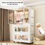 Tủ Quần Áo Gấp Gọn Cho Bé ENODA HOME, Tủ Treo Đồ Đa Năng Gấp Gọn Cửa Trong Suốt, Có Bánh Xe Dễ Di Chuyển TUN060